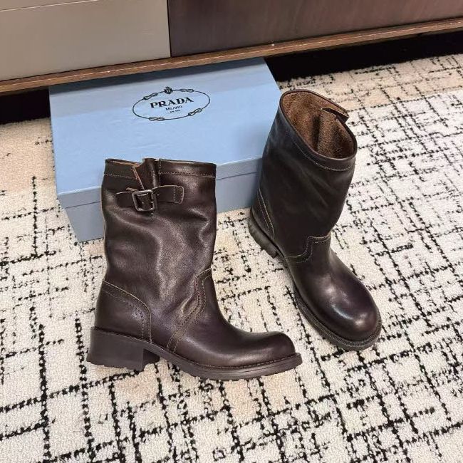프라다 25 한정판 여성 부츠 B5026