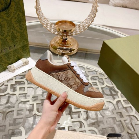 구찌 25 한정판 6cm 남여공용 운동화 B5041