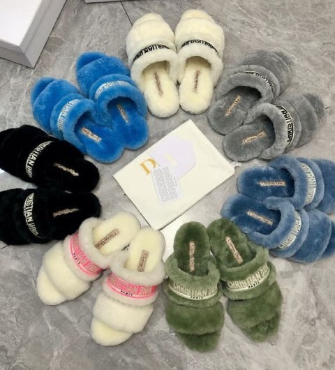 디올 25 한정판 7색 여성 슬리퍼 B5049