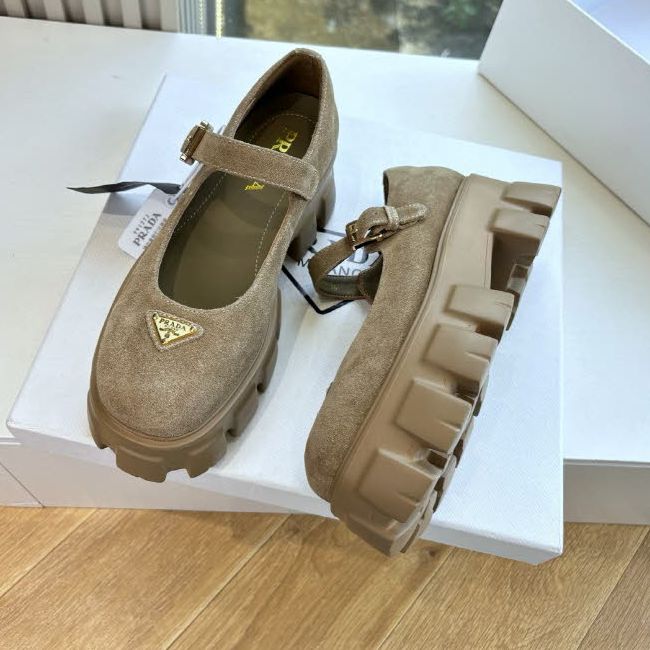 프라다 25 한정판 5cm 여성 신발 B5083