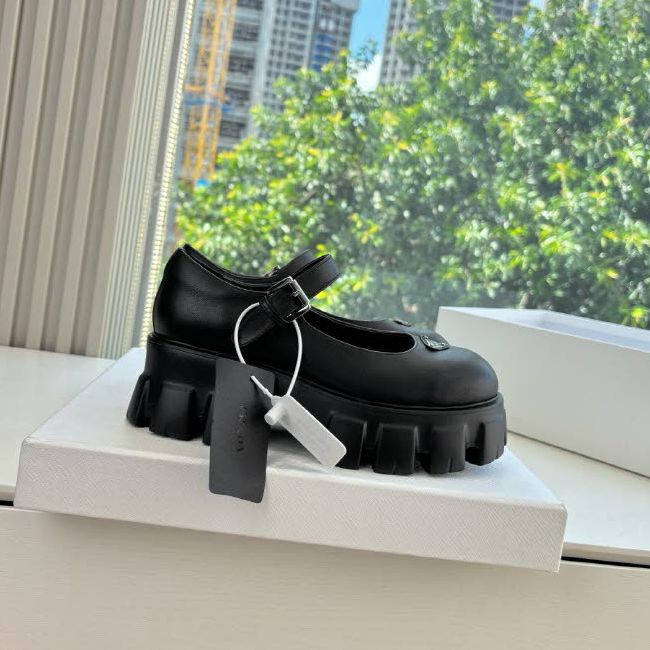 프라다 25 한정판 5cm 여성 신발 B5087