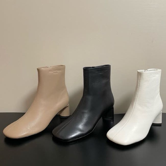 발렌시아가 25 한정판 3색 6.5cm 여성 하이 부츠 B5089