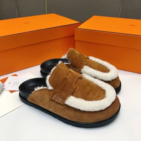 에르메스 25 한정판 여성 슬리퍼 B5102