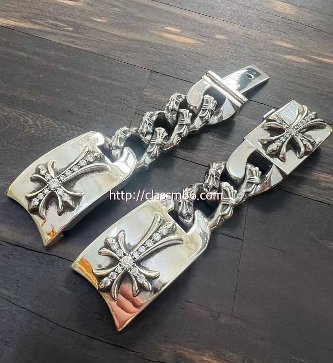 크롬하츠 25 한정판 실버 925 시계줄 D3058