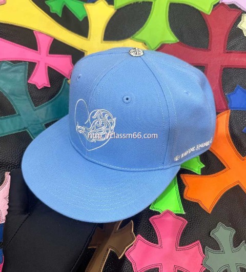 크롬하츠 25 한정판 남여공용 실버 925 스냅백 모자 D3080