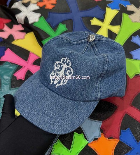 크롬하츠 25 한정판 남여공용 실버 925 볼캡 모자 D3082