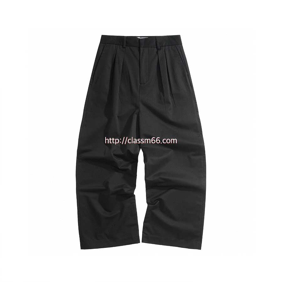 로에베 25 한정판 아나그램 로고 자수 와이드 팬츠 A13140