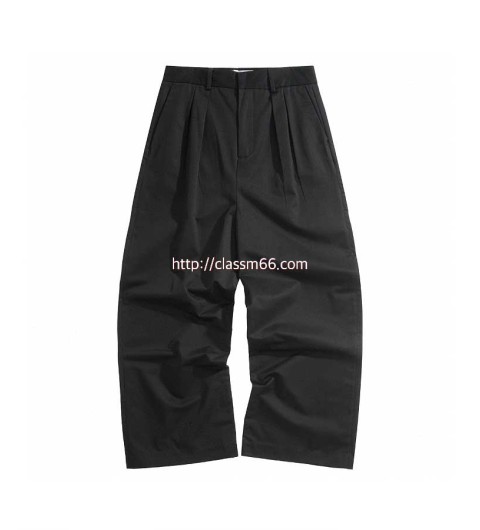 로에베 25 한정판 아나그램 로고 자수 와이드 팬츠 A13140