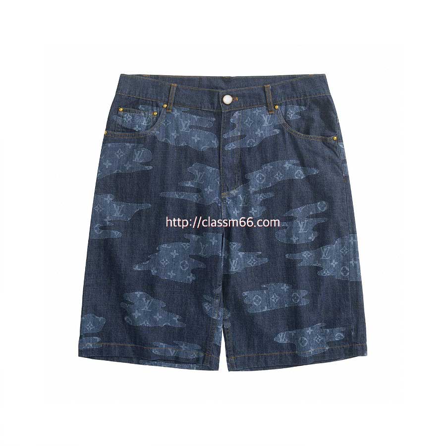 루이비통 25 한정판 MONOGRAM 청바지 반바지 A13151