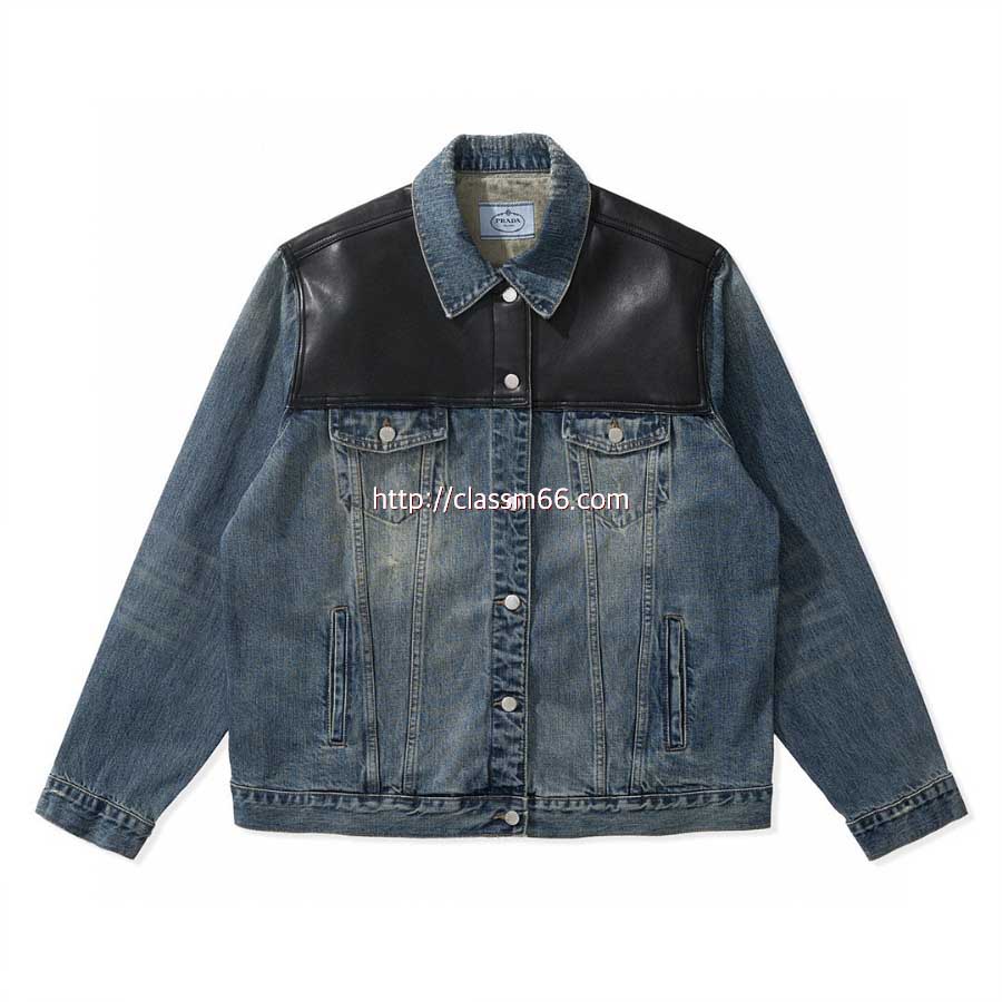 프라다 25 한정판 긴팔 청자켓 A13177