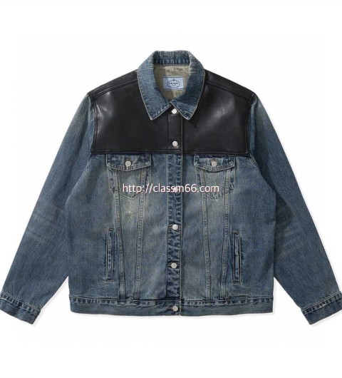 프라다 25 한정판 긴팔 청자켓 A13177