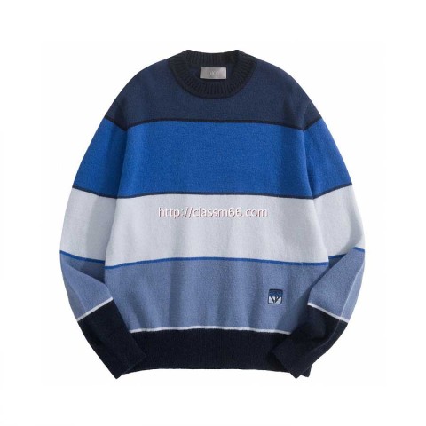 디올 25 한정판 CD 다이아몬드 로고 자수 풀 업 스웨터 A13181