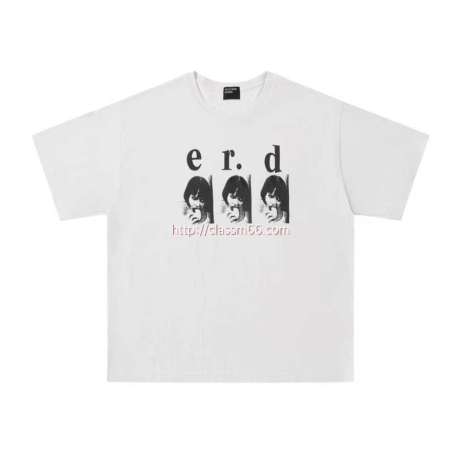 ERD Enfants Riches Déprimés 25 한정판 로고 프린트 라운드 티셔츠 A13186