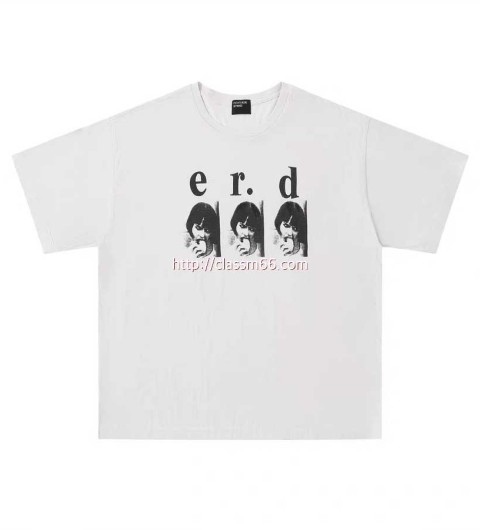 ERD Enfants Riches Déprimés 25 한정판 로고 프린트 라운드 티셔츠 A13186