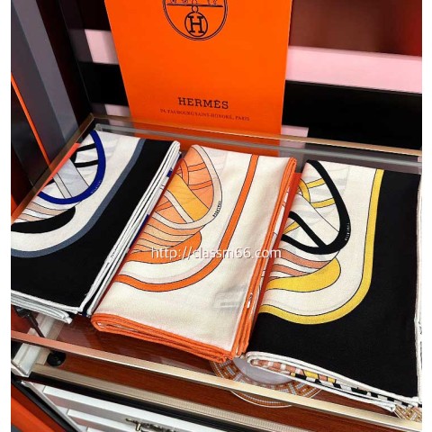 에르메스 25 한정판 트윌리 스카프 D3085