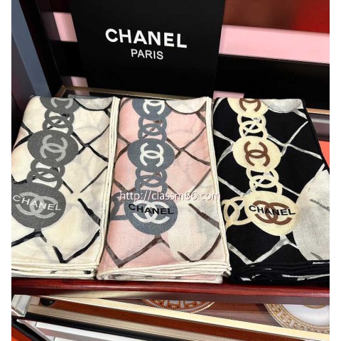 샤넬 25 한정판 스카프 D3087