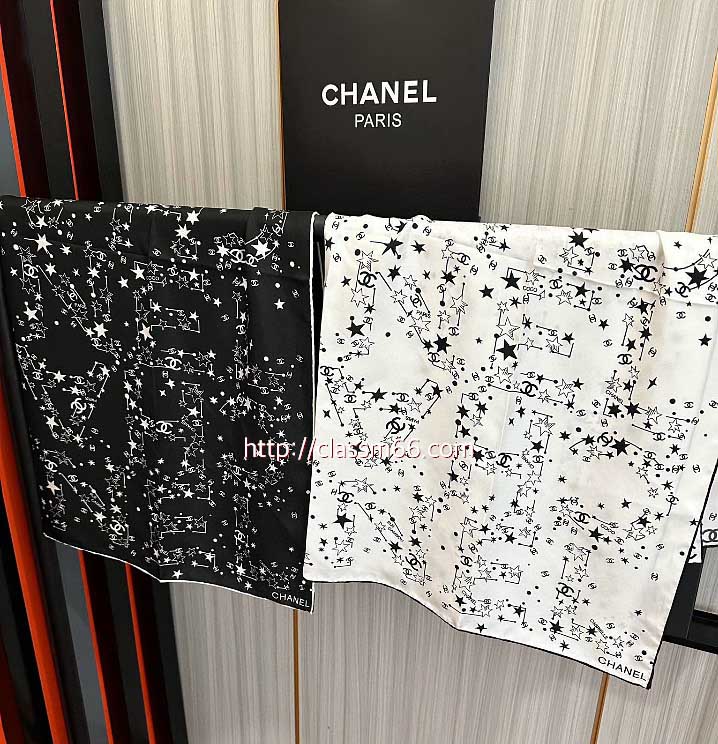 샤넬 25 한정판 스카프 D3096