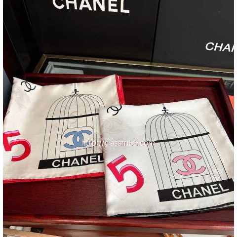 샤넬 25 한정판 스카프 D3098