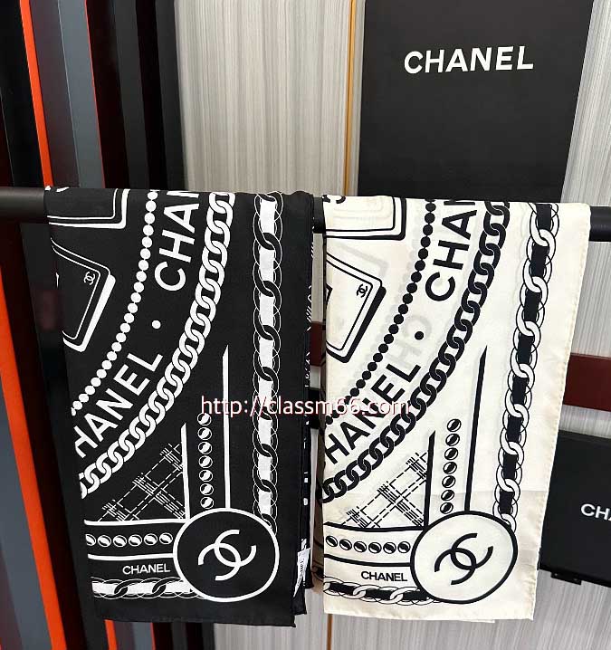 샤넬 25 한정판 스카프 D3102