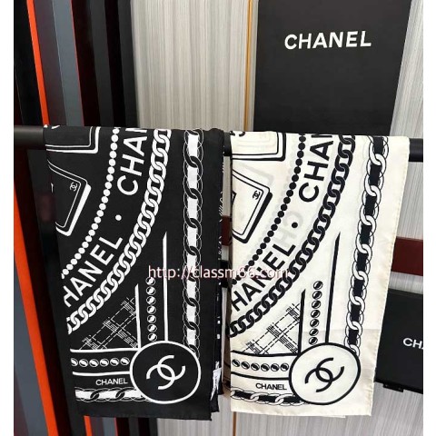 샤넬 25 한정판 스카프 D3102