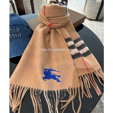 버버리 25 한정판 양털 목도리 D3113