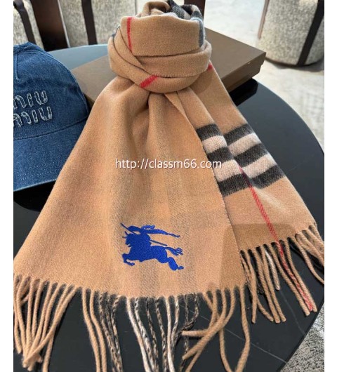 버버리 25 한정판 양털 목도리 D3113