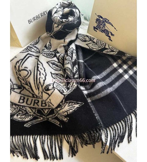 버버리 25 한정판 양털 목도리 D3122