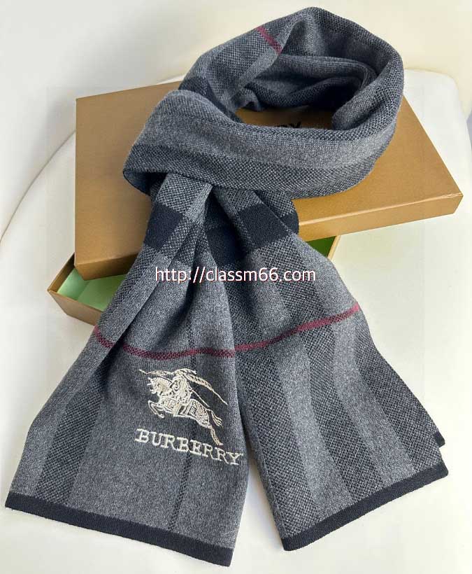 버버리 25 한정판 양털 목도리 D3154