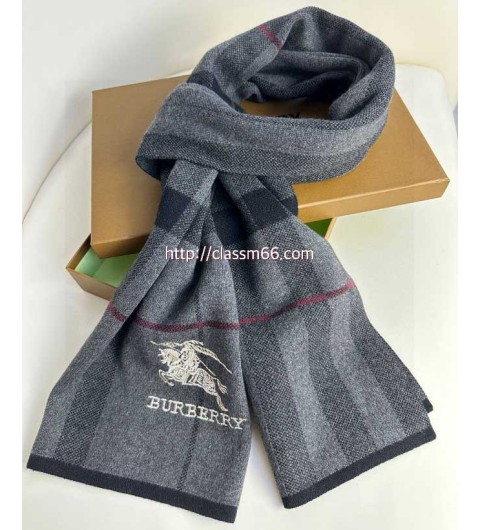 버버리 25 한정판 양털 목도리 D3154