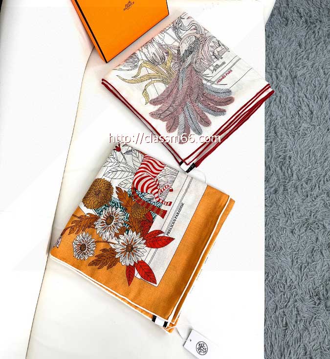 에르메스 25 한정판 스카프 D3157