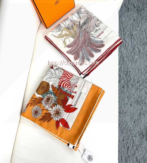 에르메스 25 한정판 스카프 D3157