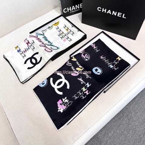 샤넬 25 한정판 스카프 D3164