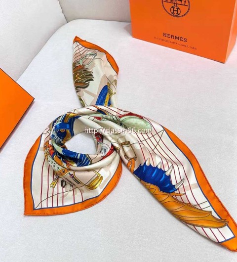 에르메스 25 한정판 스카프 D3168