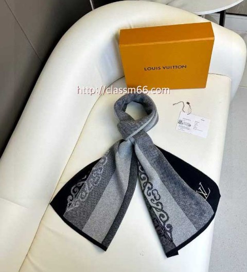 루이비통 25 한정판 양털 목도리 D3169
