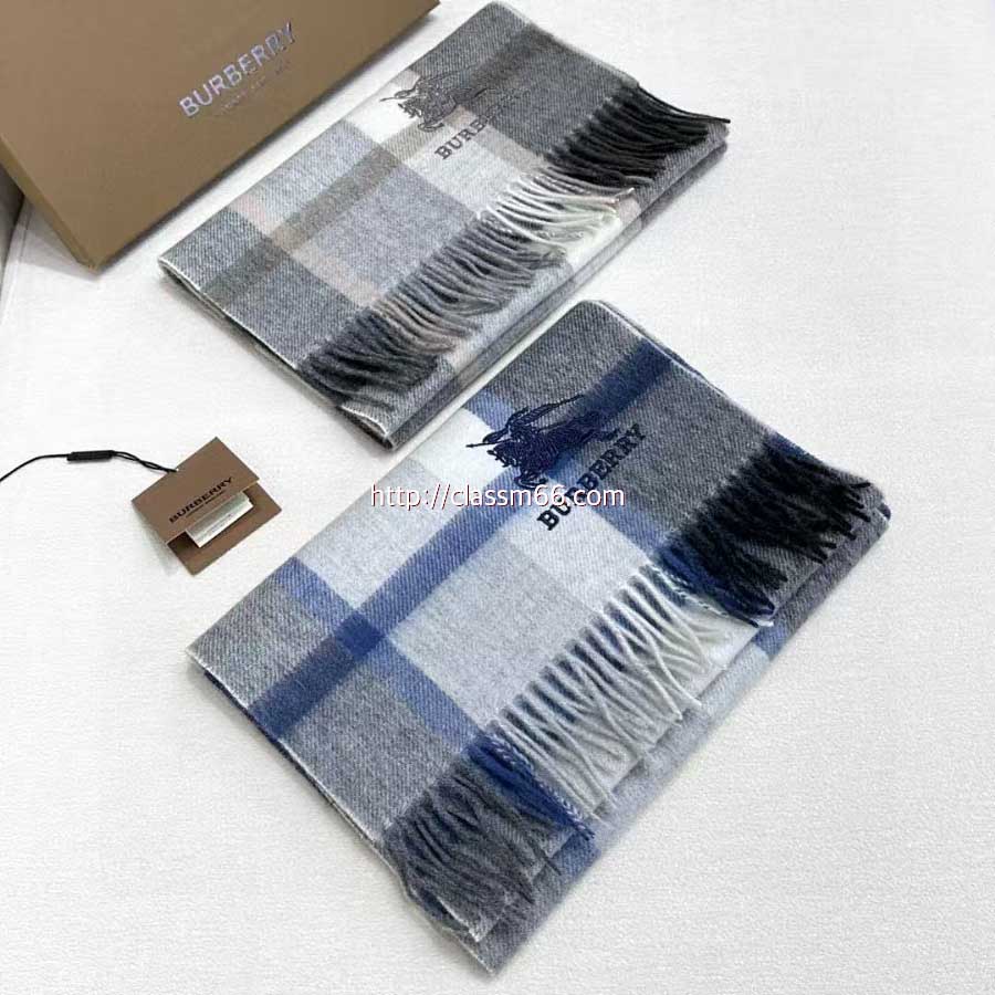 버버리 25 한정판 양털 목도리 D3171