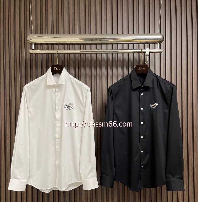 디올 25 한정판 Couture 긴팔 셔츠 A13197