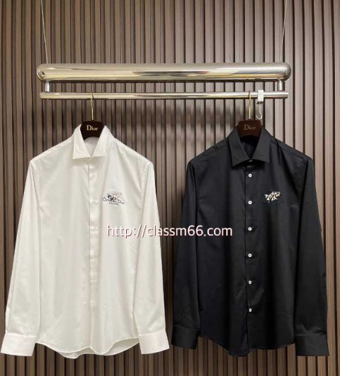 디올 25 한정판 Couture 긴팔 셔츠 A13197