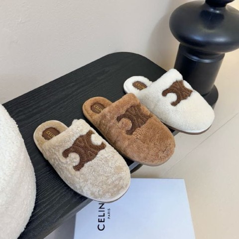 셀린느 25 한정판 3색 여성 슬리퍼 B5144