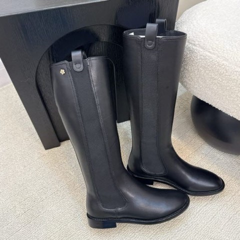 샤넬 25 한정판 여성 부츠 B5175