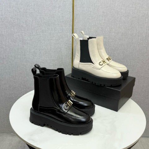 샤넬 25 한정판 2색 여성 부츠 B5190