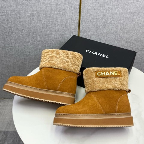샤넬 25 한정판 여성 부츠 B5195