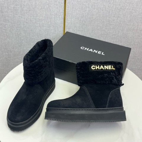 샤넬 25 한정판 여성 부츠 B5196