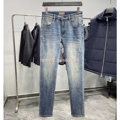 버버리 25 한정판 청바지 긴바지 A13205