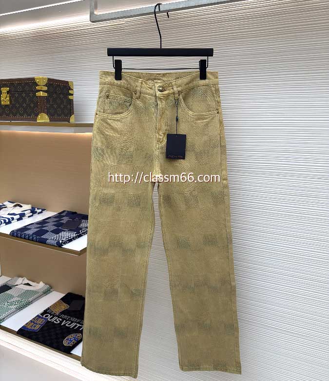 루이비통 25 한정판 청바지 긴바지 A13210