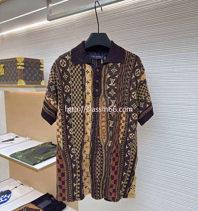 루이비통 25 한정판 Pharrell Williams Nigo 반팔 티셔츠 A13217