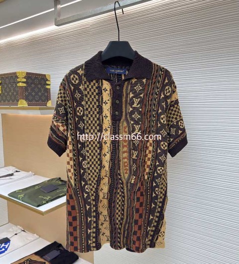 루이비통 25 한정판 Pharrell Williams Nigo 반팔 티셔츠 A13217