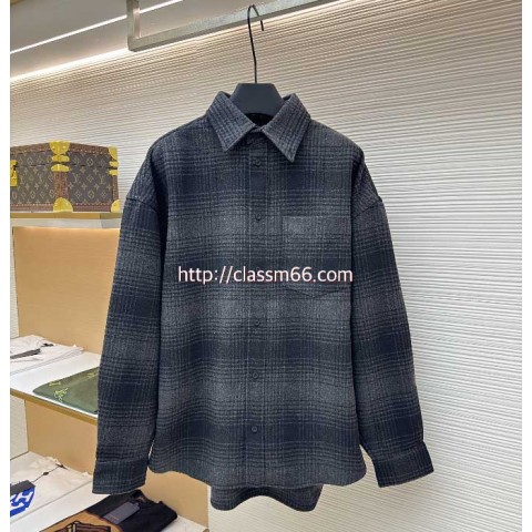 발렌시아가 25 한정판 긴팔 셔츠 A13235