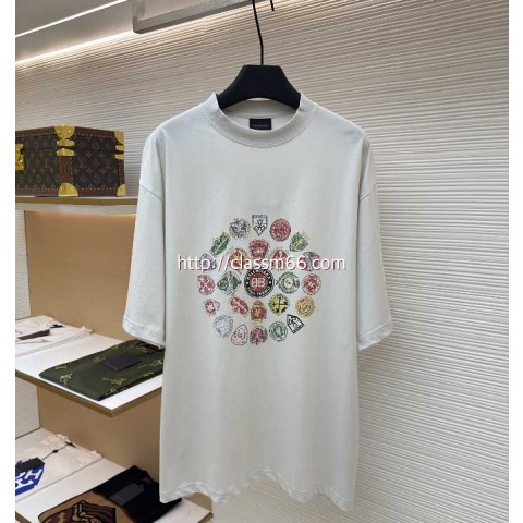 발렌시아가 25 한정판 반팔 티셔츠 A13241