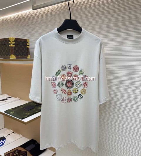 발렌시아가 25 한정판 반팔 티셔츠 A13241