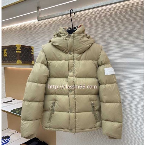 버버리 25 한정판 긴팔 후드 패딩 자켓 A13256